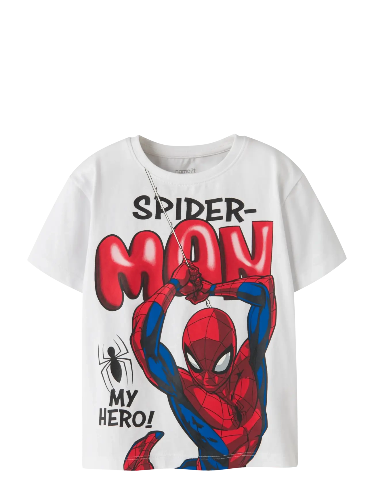 name it NMMMARVIN SPIDER SS NREG TOP  NOOS MAR - Name it - BRIGHT WHITE / white