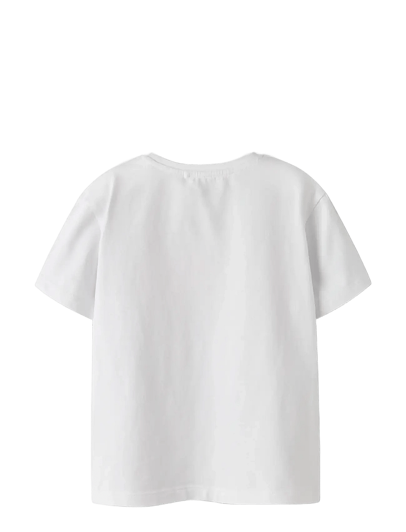name it - NMMMARVIN SPIDER SS NREG TOP NOOS MAR - kortærmede t-shirts - bright white - 2