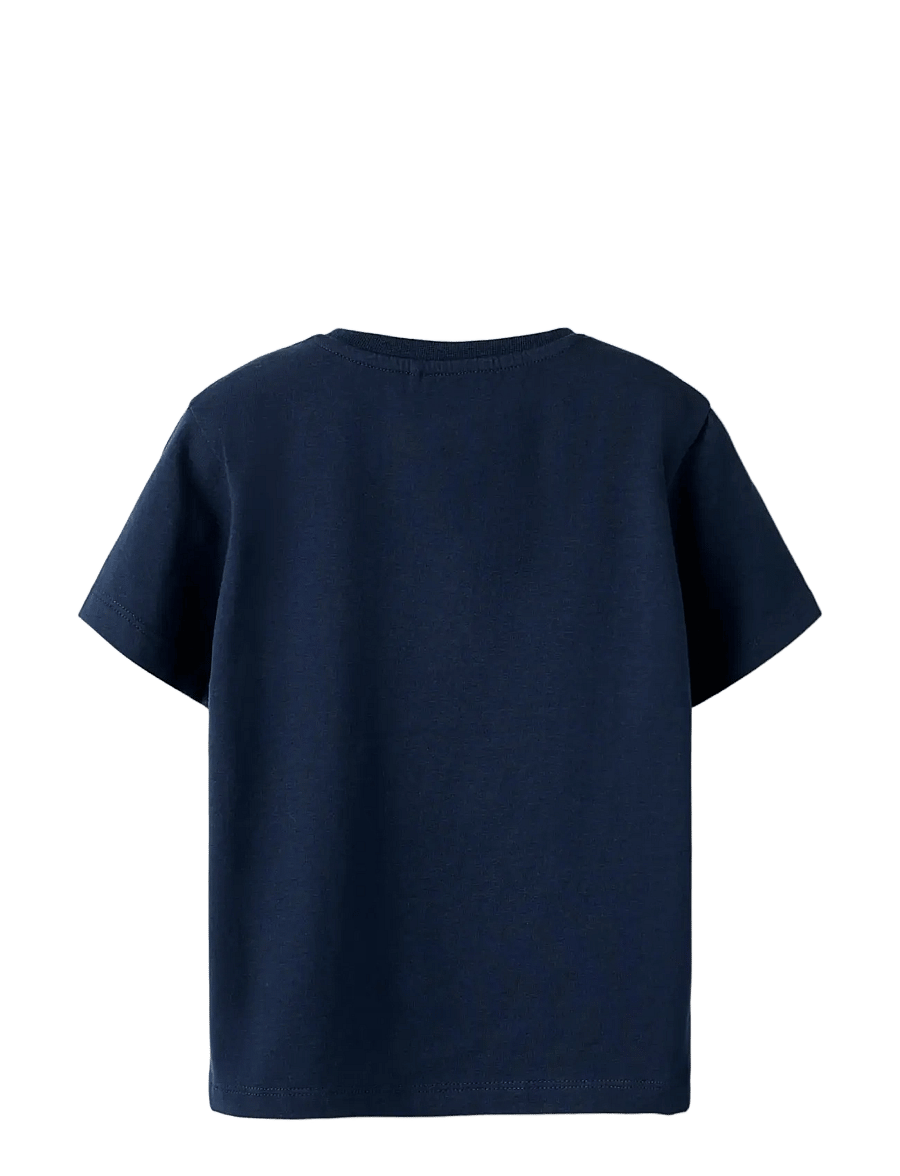 name it - NMMMARVIN SPIDER SS NREG TOP NOOS MAR - kurzärmelige - navy blazer - 1