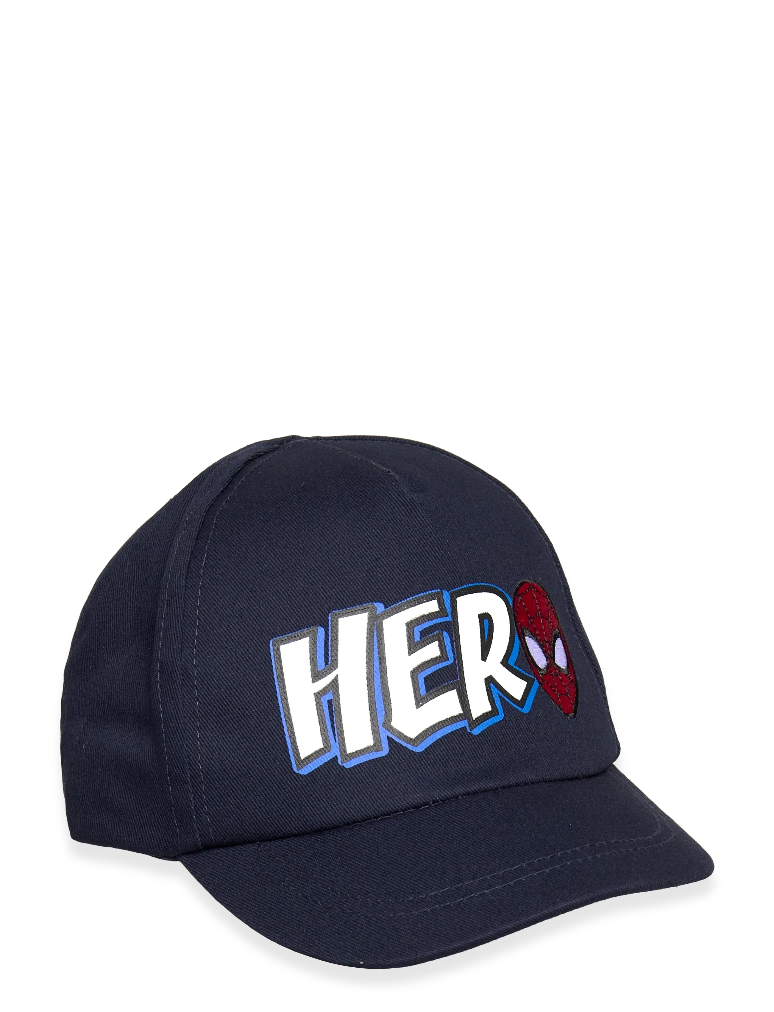 name it Nmmmoms Spider Cap Mar, Børn, Spider-Man Baseball Kasket, Navy, Str: 51-52