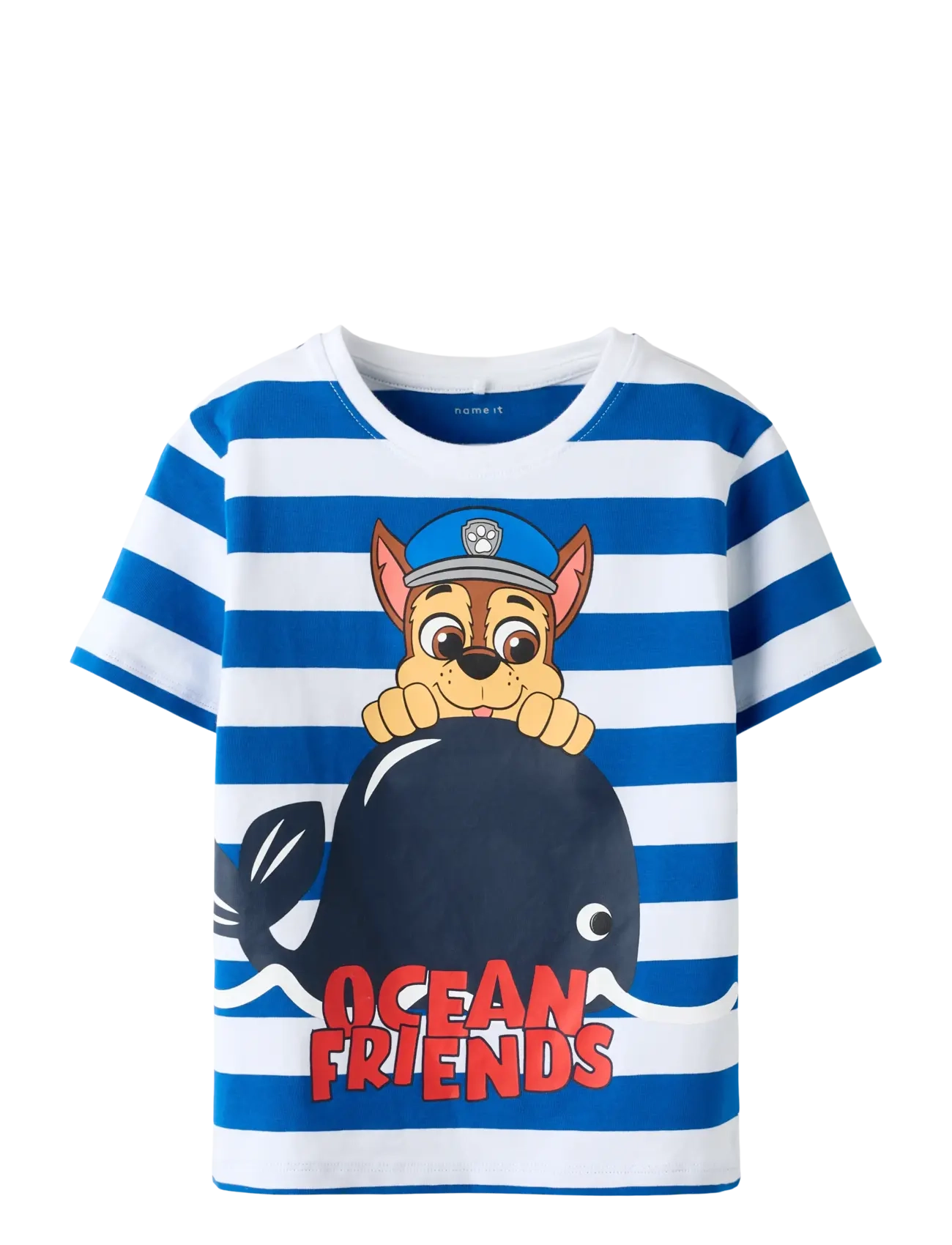 name it NMMMILAN PAW SS NREG TOP BOX CPLG - Shop by age - LAPIS BLUE / multi