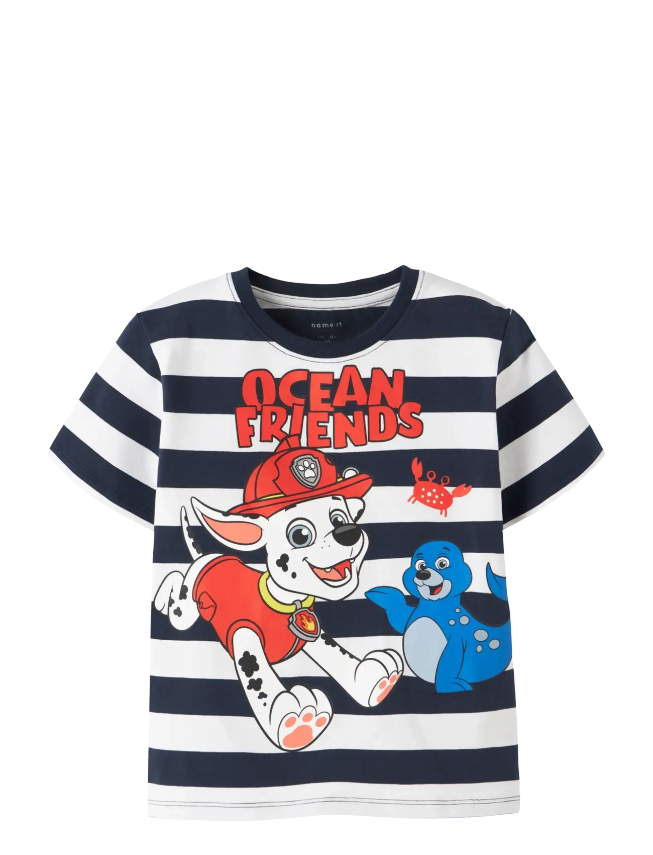 name it NMMMILAN PAW SS NREG TOP BOX CPLG - Back to school - NAVY BLAZER / multi