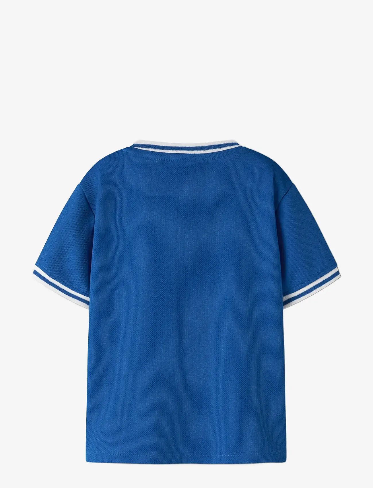 name it - NMMMARGO PAW SS NREG POLY TOP CPLG - kortærmede t-shirts - lapis blue - 1