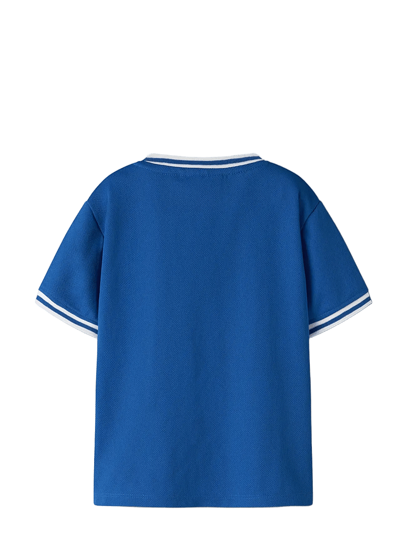 name it - NMMMARGO PAW SS NREG POLY TOP CPLG - kurzärmelige - lapis blue - 1