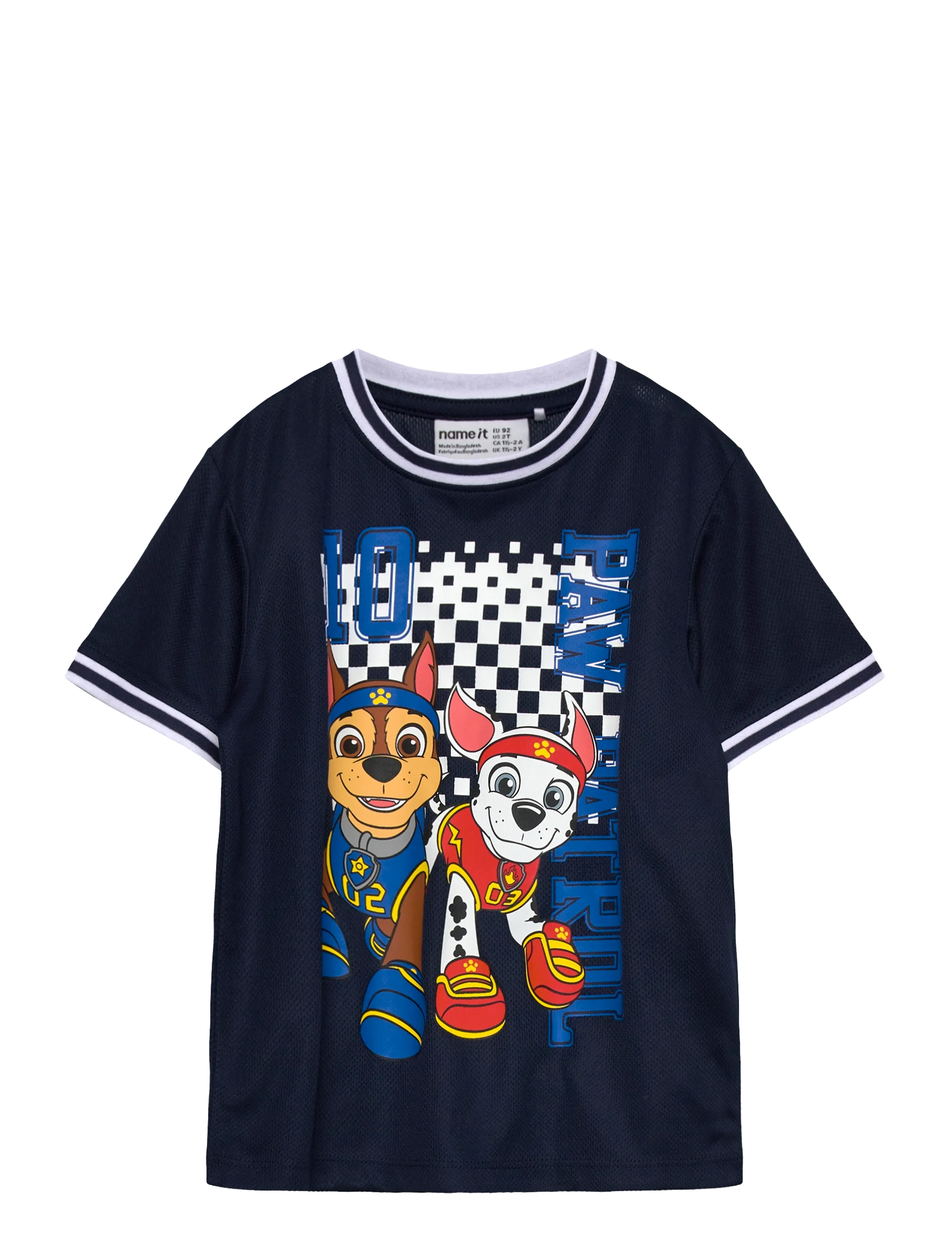 name it NMMMARGO PAW SS NREG POLY TOP CPLG - Vêtements - NAVY BLAZER / navy