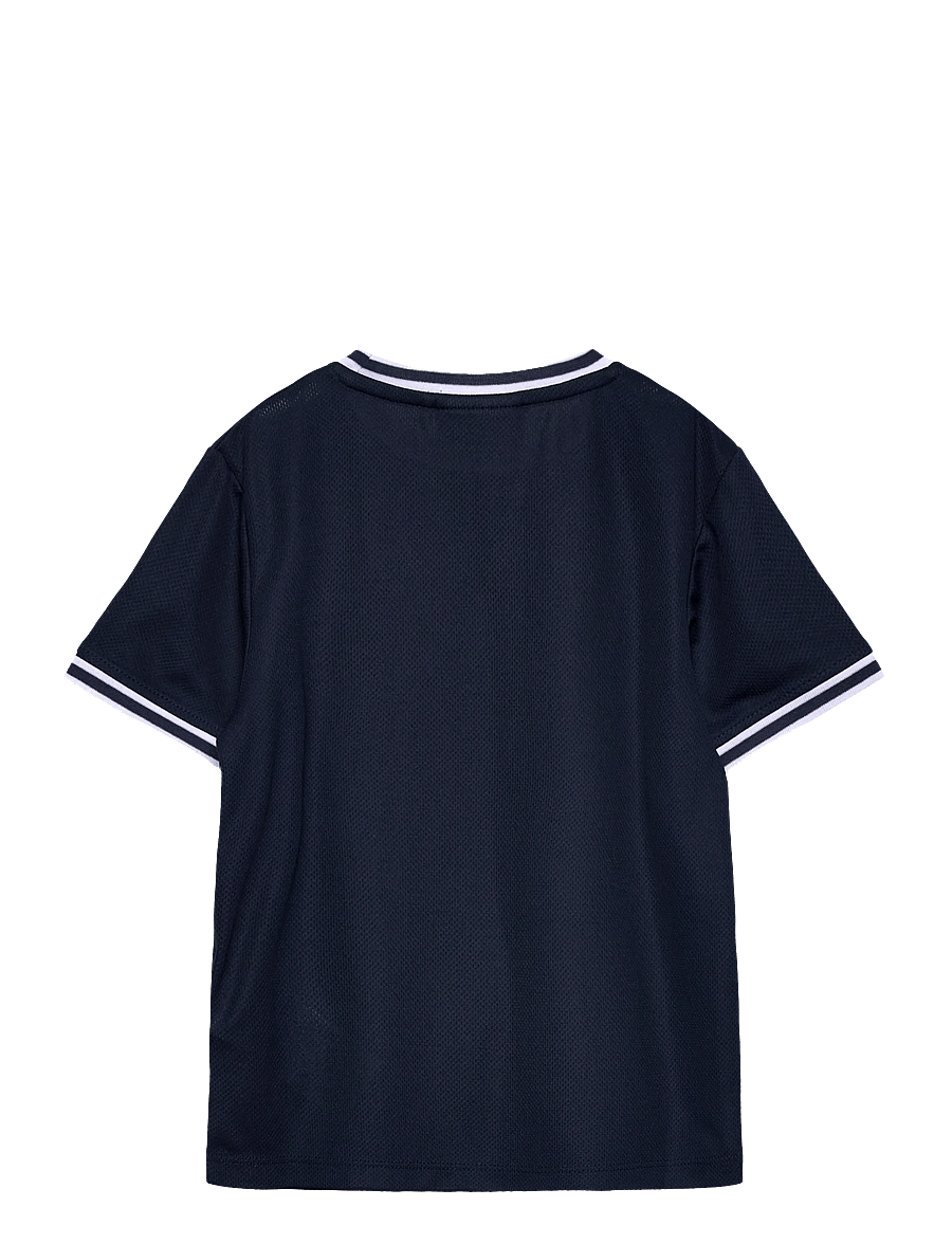 name it - NMMMARGO PAW SS NREG POLY TOP CPLG - kurzärmelige - navy blazer - 1