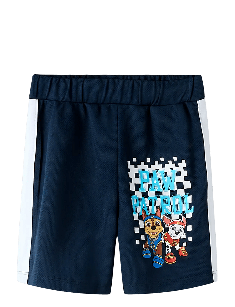 name it - NMMMARGO PAW LONG NREG POLY SHORTS CPLG - sportimise püksid - navy blazer - 0