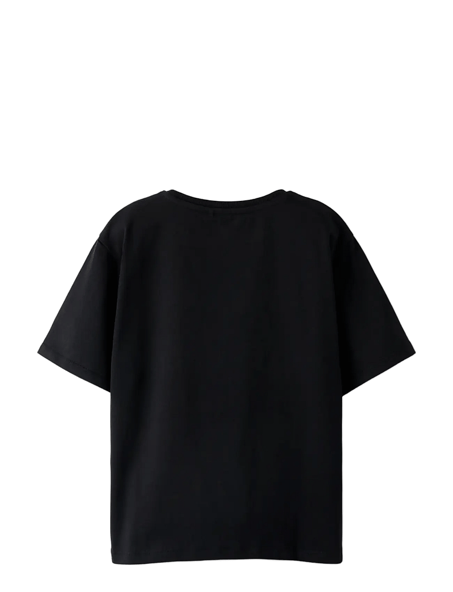 name it - NKFFORA STITCH SS NREG TOP BOX NOOS WDI - stutterma bolir - black - 2