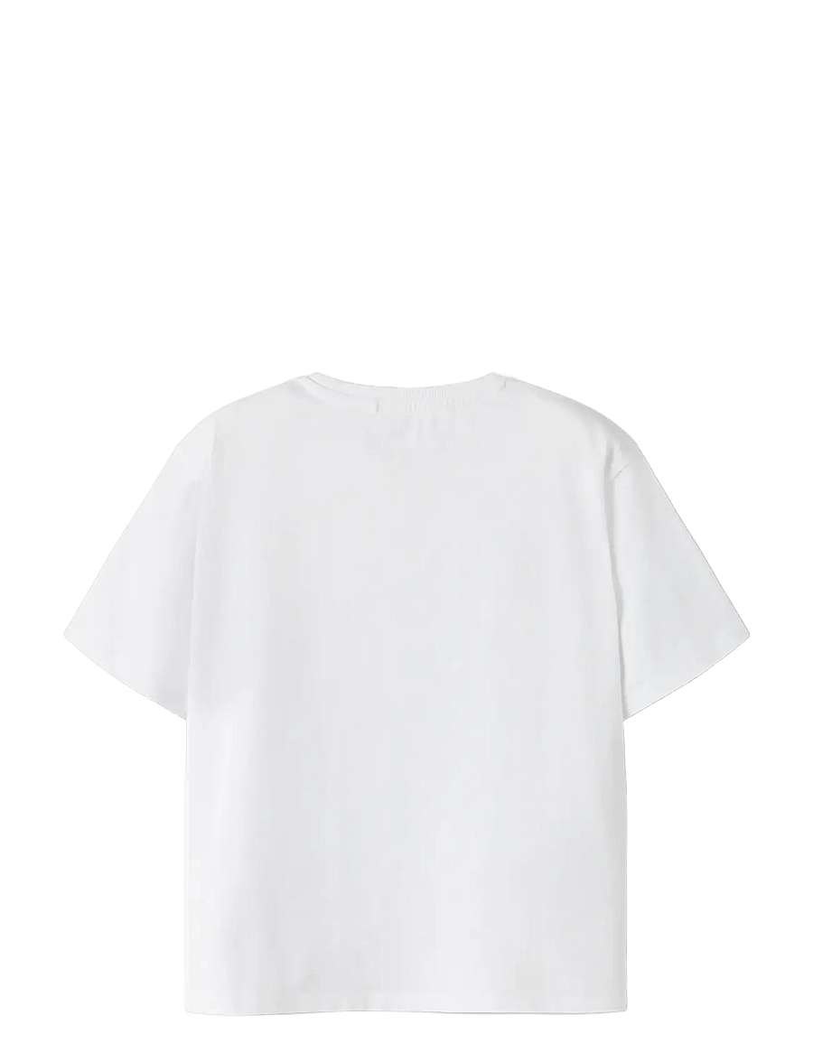 name it - NKFFORA STITCH SS NREG TOP BOX NOOS WDI - kortærmede t-shirts - bright white - 1