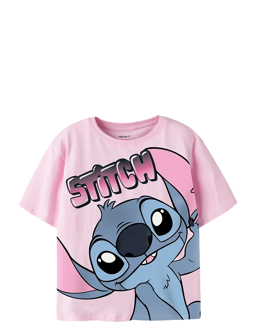 name it - NKFMORISSINA STITCH SS NREG TOP WDI - kortærmede t-shirts - pirouette - 0