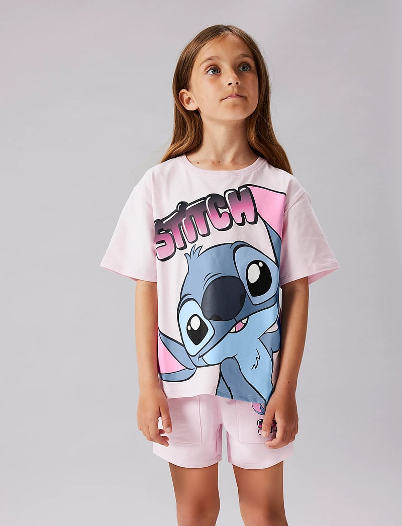 name it - NKFMORISSINA STITCH SS NREG TOP WDI - kortærmede t-shirts - pirouette - 2