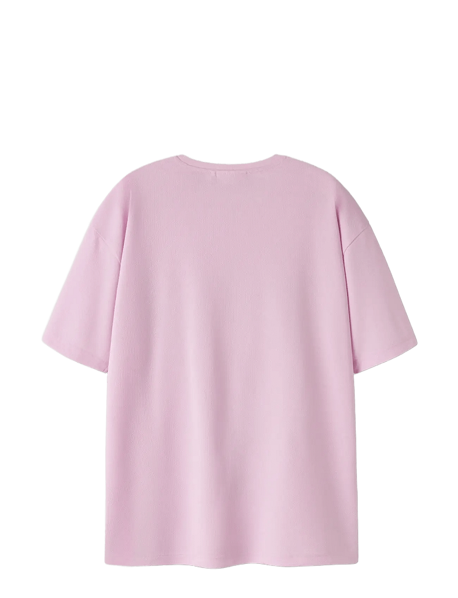 name it - NKFFOBA HELLOK SS RLX POLY TOP BOX SKY - kurzärmelige - pirouette - 1
