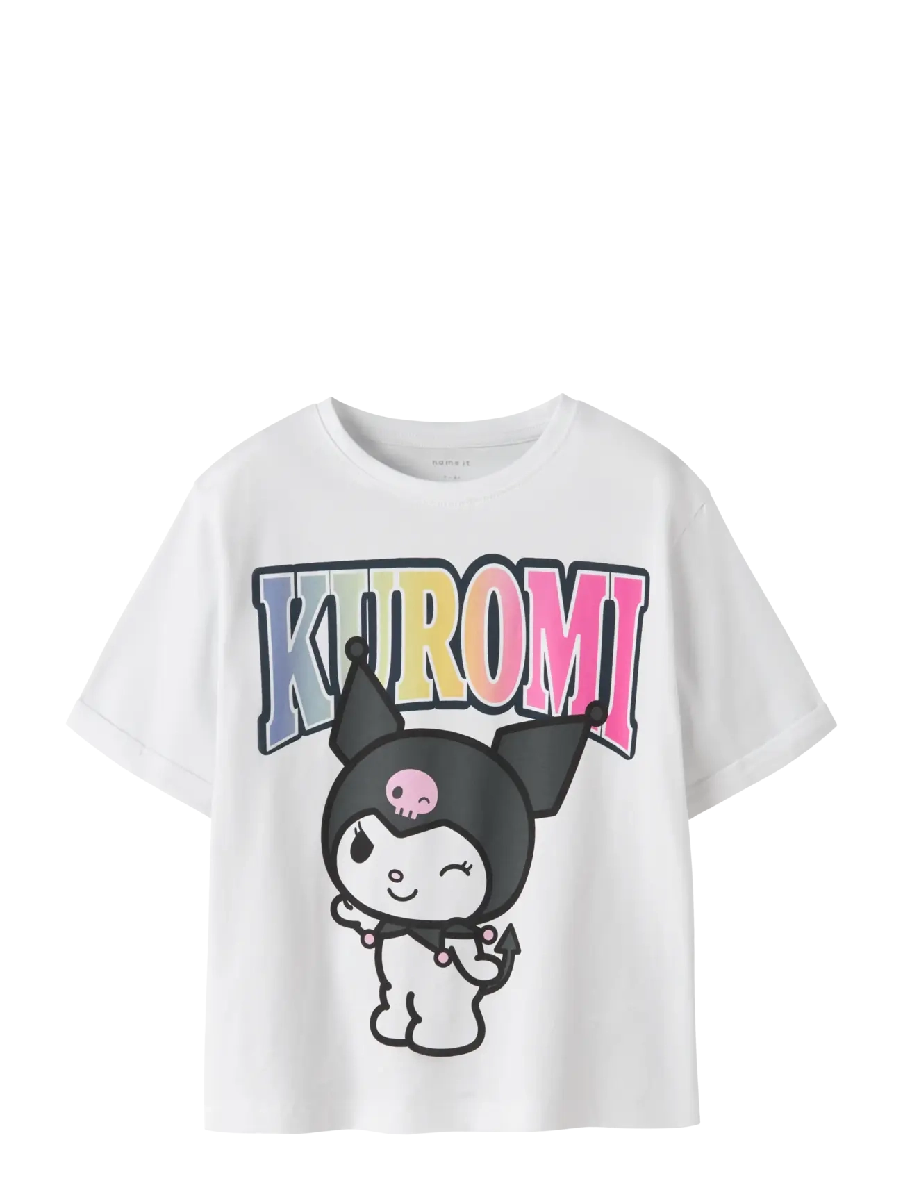 name it NKFFORMA HELLOK SS NREG TOP BOX NOOS SKY - Tøj - BRIGHT WHITE / white