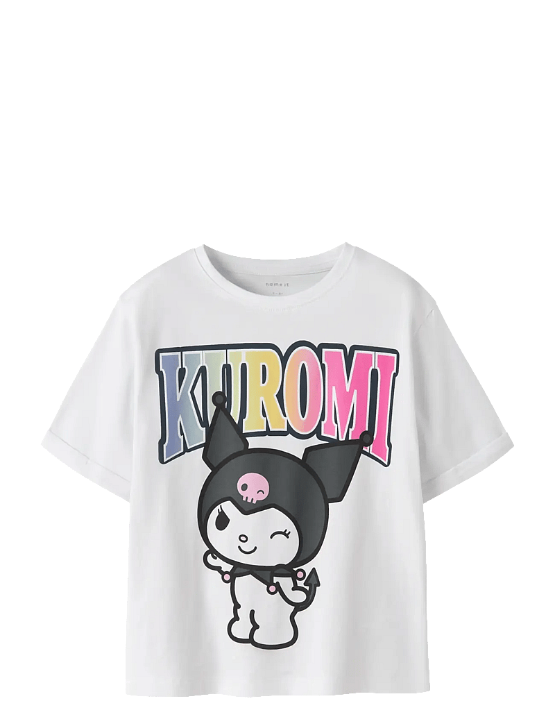 name it - NKFFORMA HELLOK SS NREG TOP BOX NOOS SKY - kortærmede t-shirts - bright white - 1