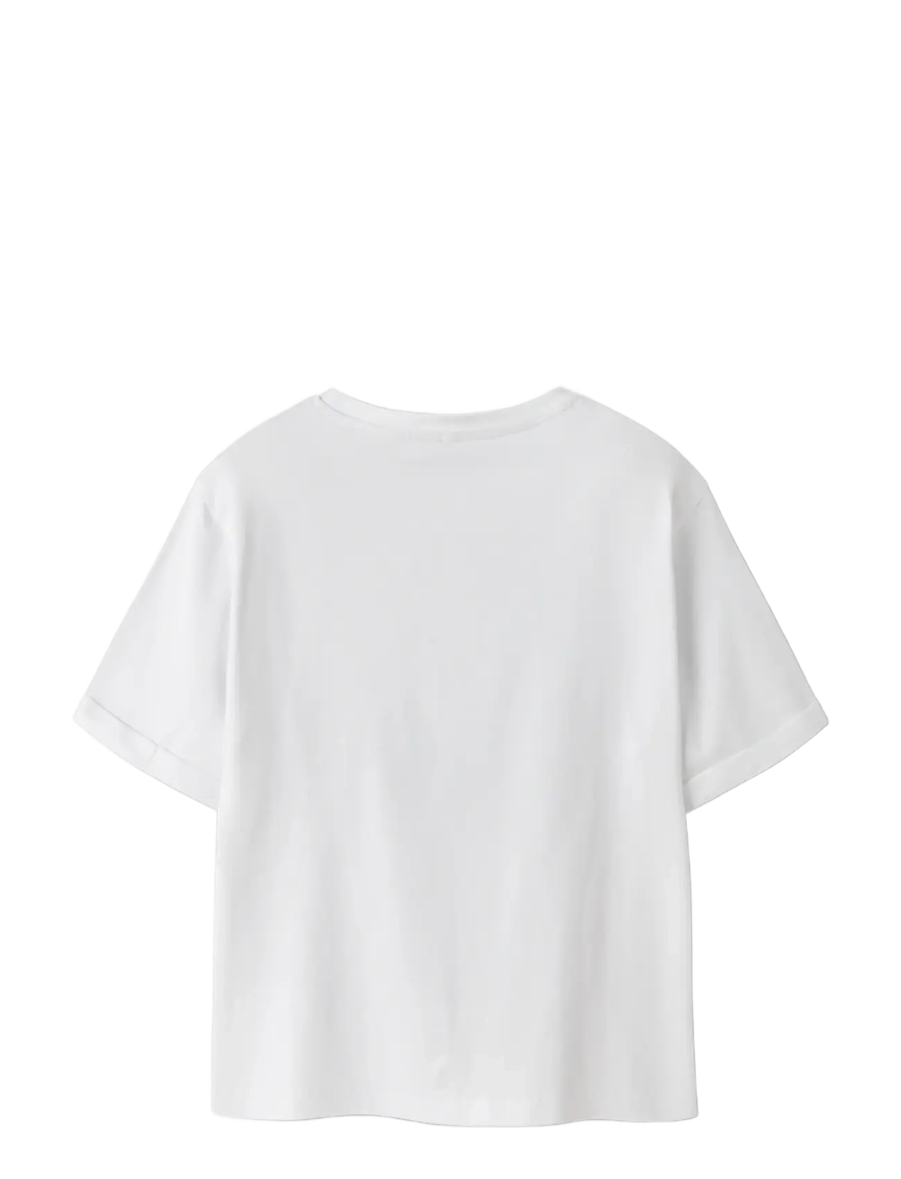 name it - NKFFORMA HELLOK SS NREG TOP BOX NOOS SKY - short-sleeved t-shirts - bright white - 2