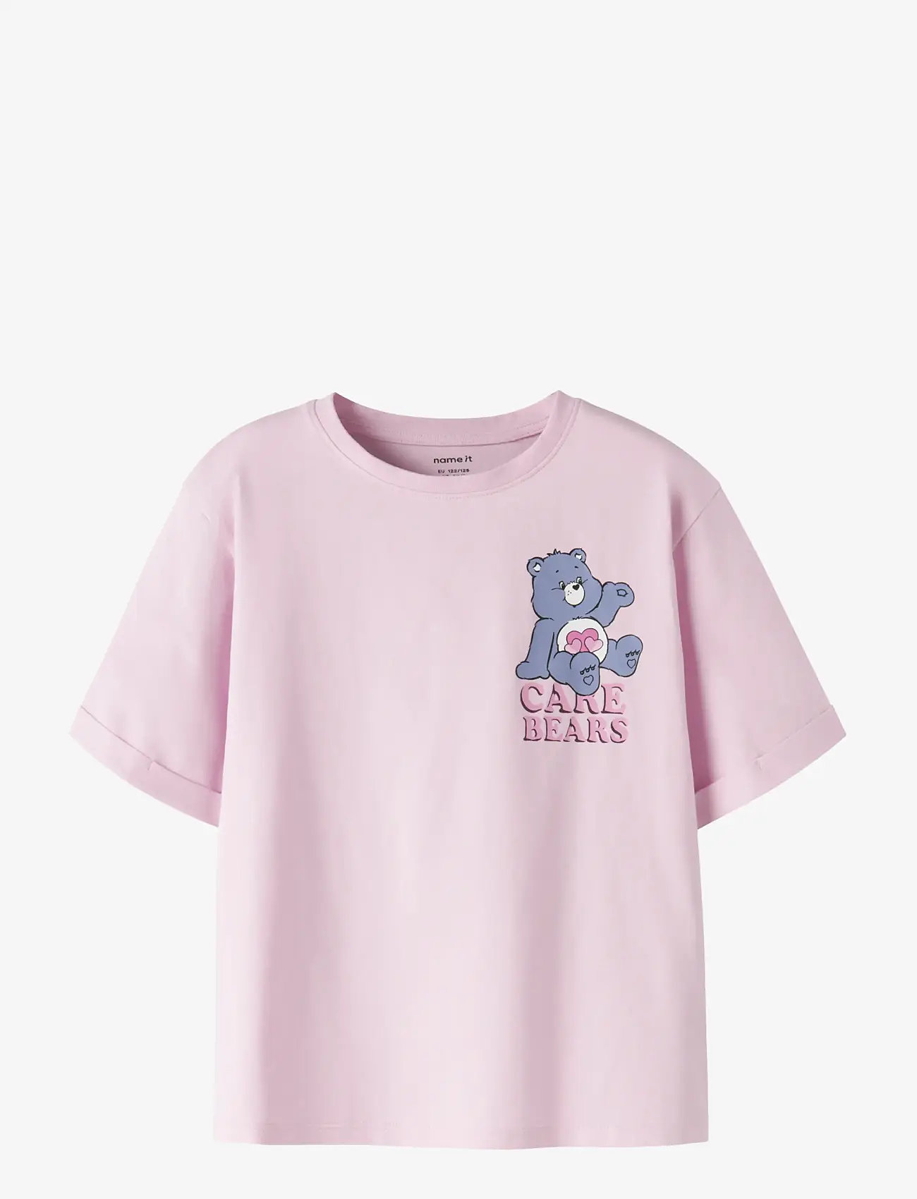 name it - NKFMUMMA CAREBEARS NREG SS TOP BOX SKY - short-sleeved t-shirts - pirouette - 0