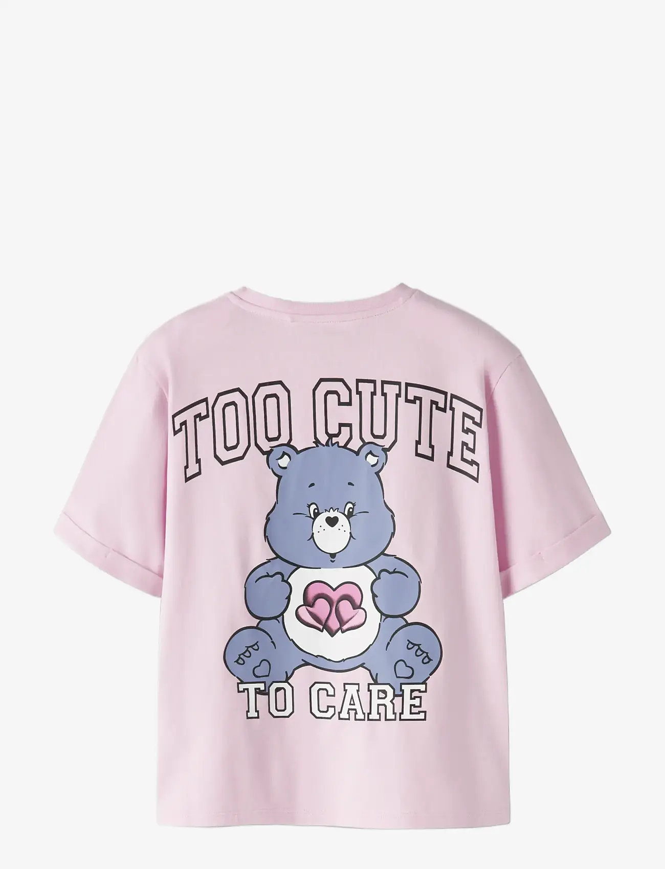name it - NKFMUMMA CAREBEARS NREG SS TOP BOX SKY - short-sleeved t-shirts - pirouette - 1