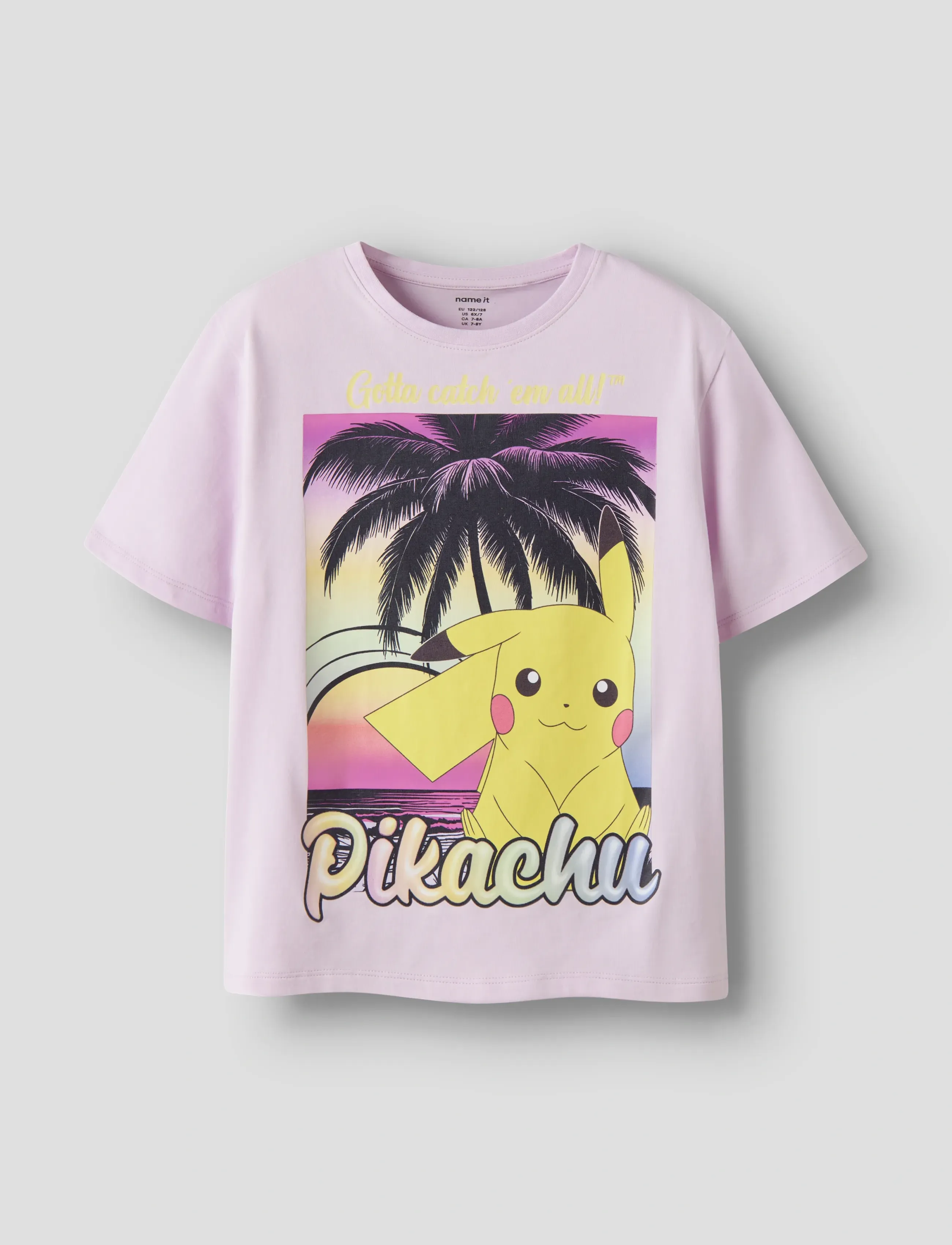 name it Nkfmuba Pokemon Ss Nreg Top Box Noos Sky, Børn, Pokemon T-Shirt, Lila, Str: 116