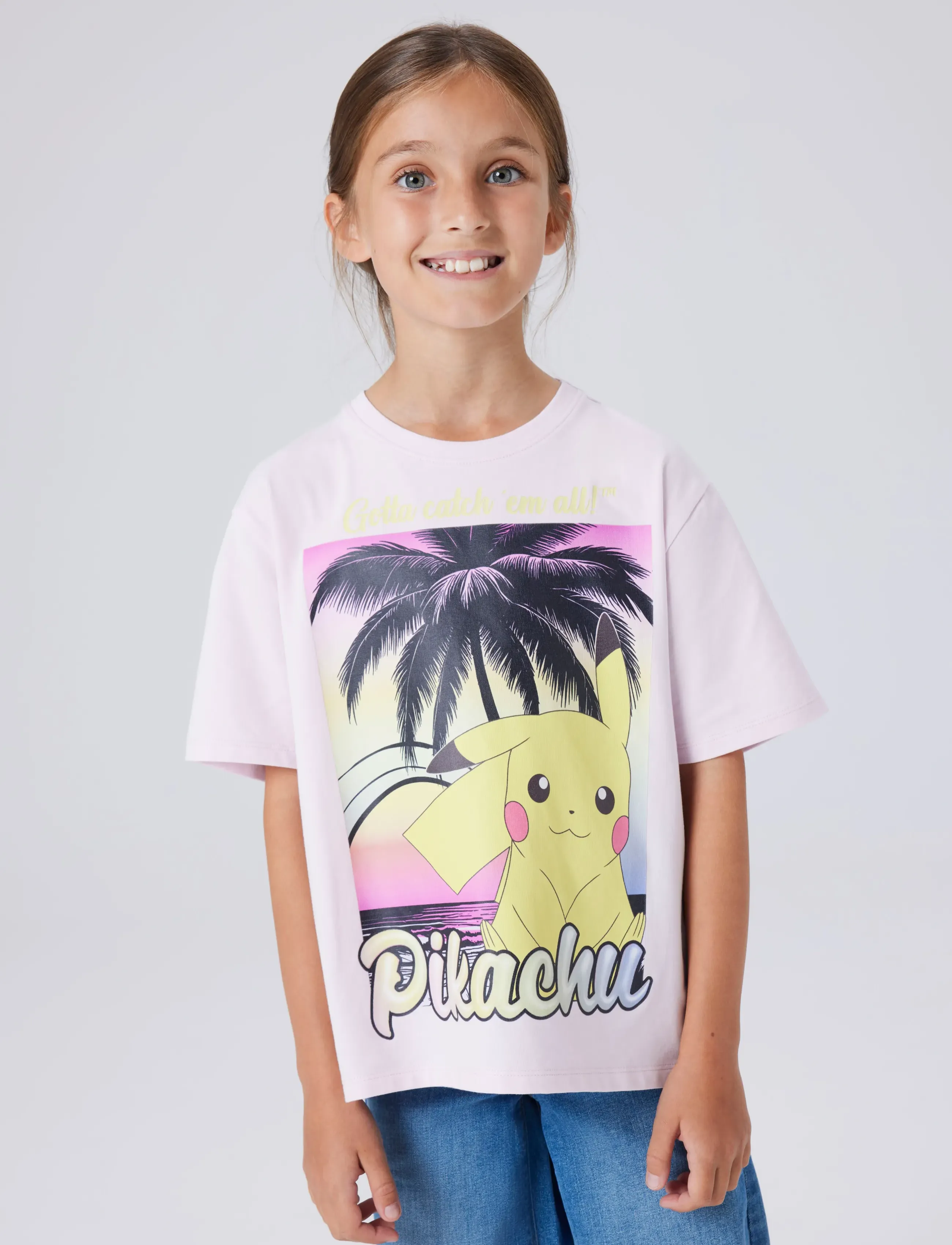 name it - NKFMUBA POKEMON SS NREG TOP BOX NOOS SKY - short-sleeved t-shirts - lavender fog - 5