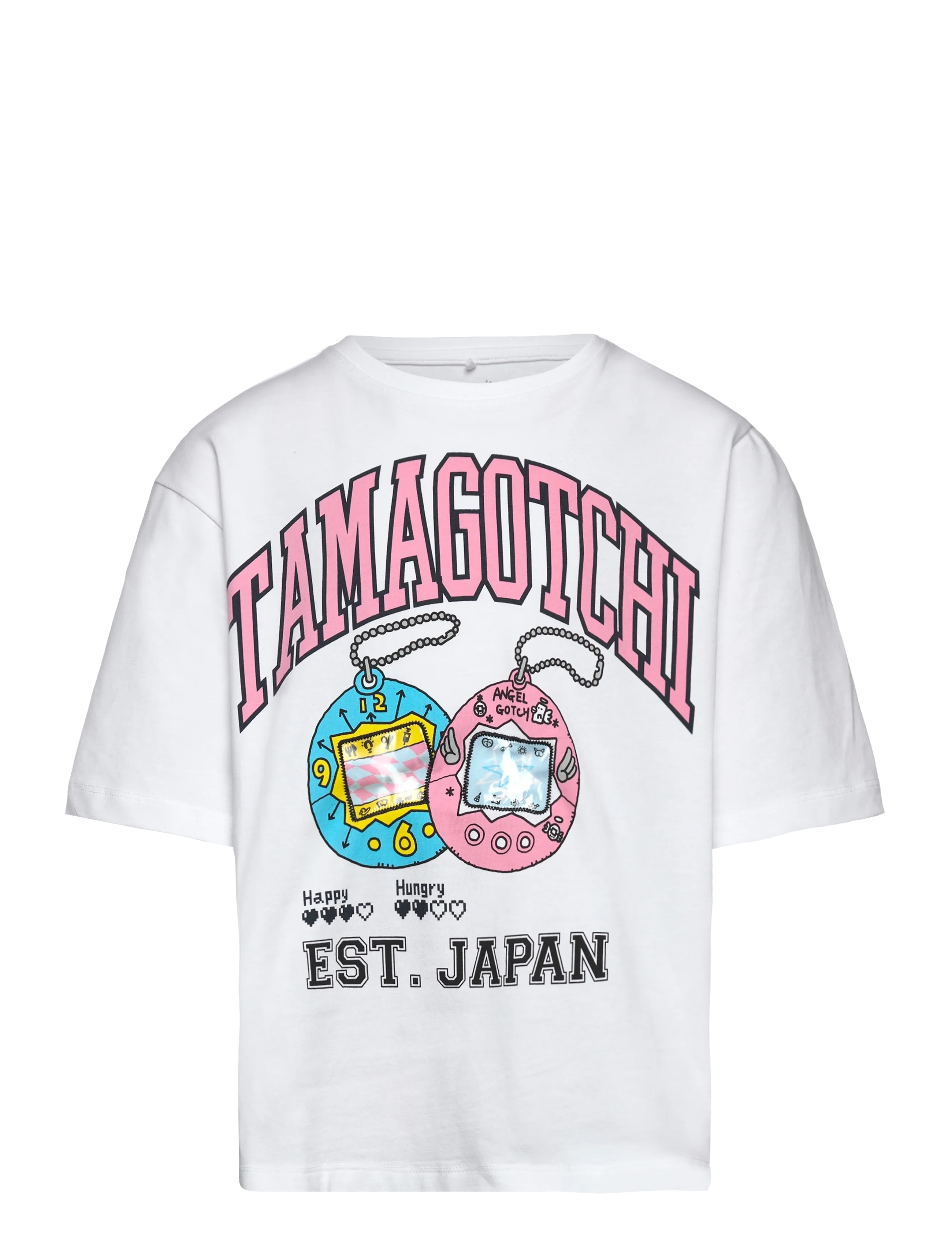 name it NKFMULA TAMAGOTCHI SS NREG TOP BOX BFU - Nýkomið - BRIGHT WHITE / white