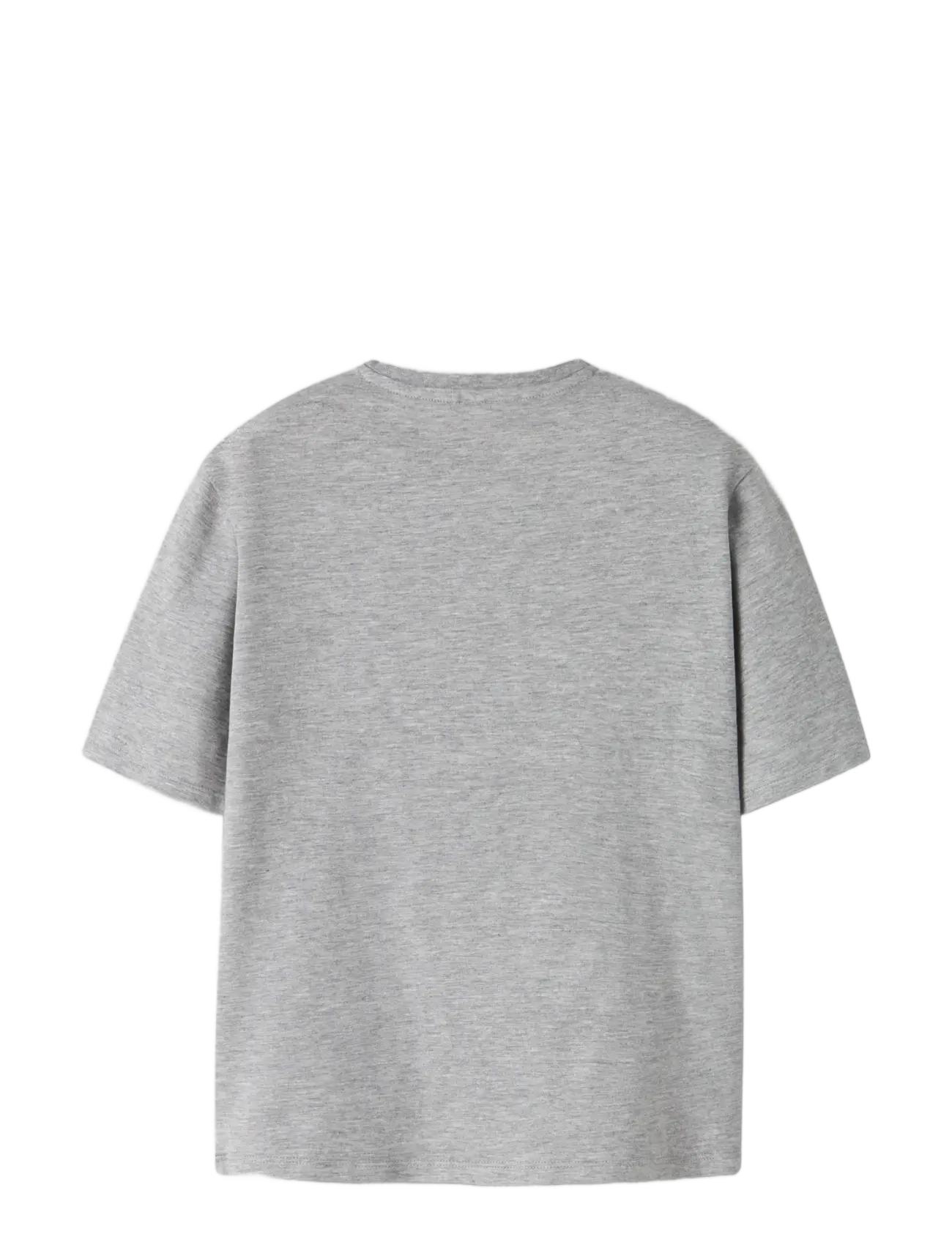 name it - NKMFABRON AMONGUS SS NREG TOP BOX SKY - kurzärmelige - grey melange - 2