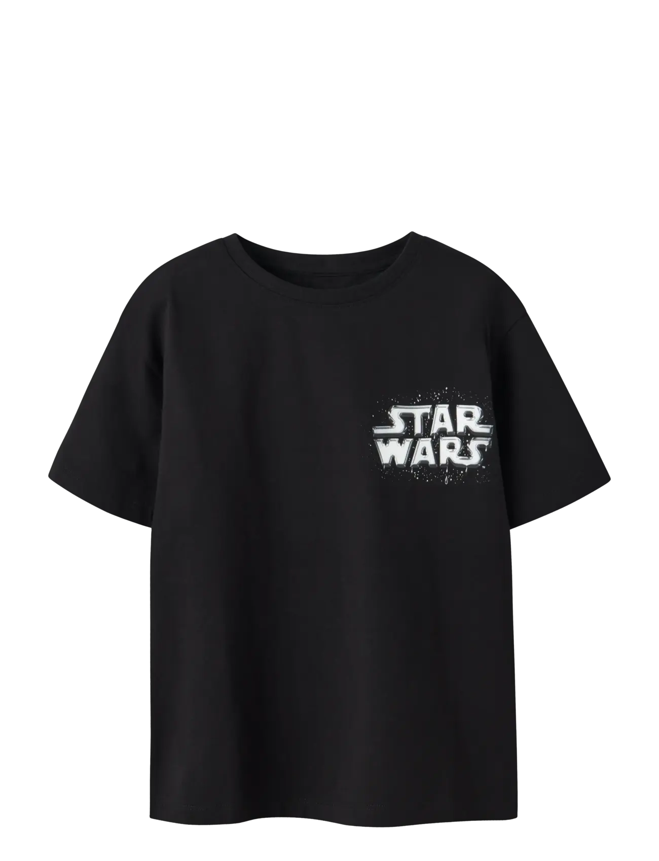 name it NKMFRODE STARWARS SS NREG TOP BFU - Kläder - BLACK / black