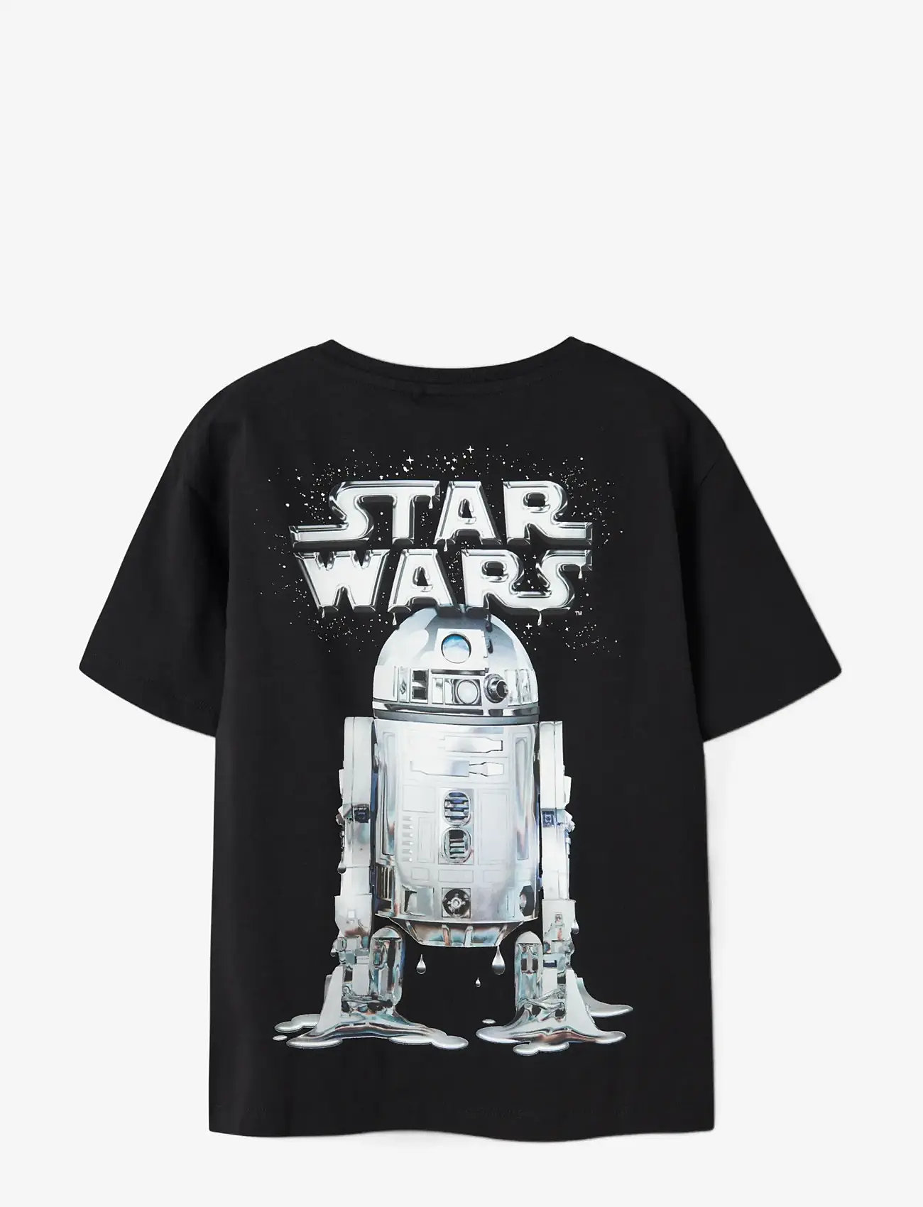 name it - NKMFRODE STARWARS SS NREG TOP BFU - kortærmede t-shirts - black - 1