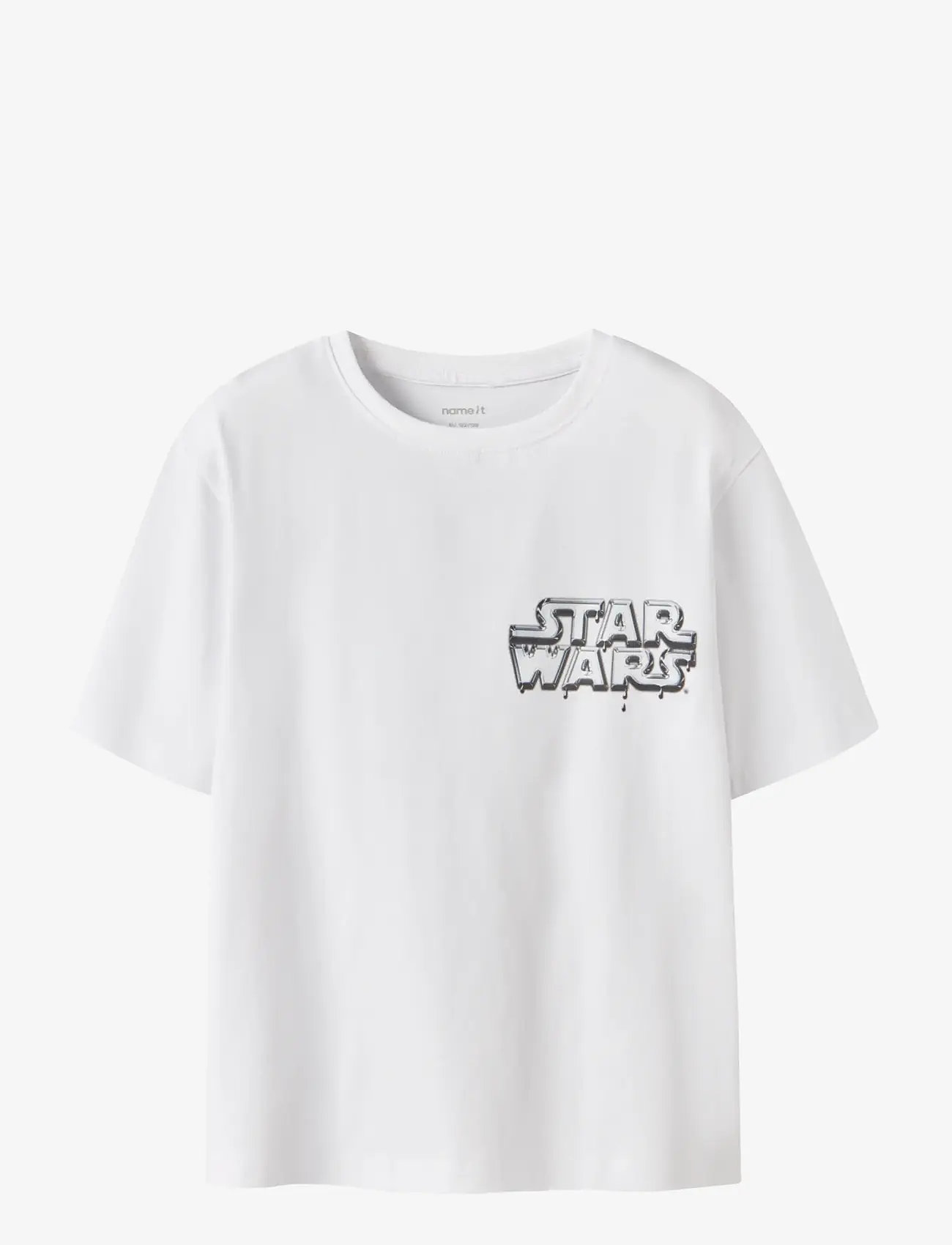 name it - NKMFRODE STARWARS SS NREG TOP BFU - kortärmade t-shirts - bright white - 0