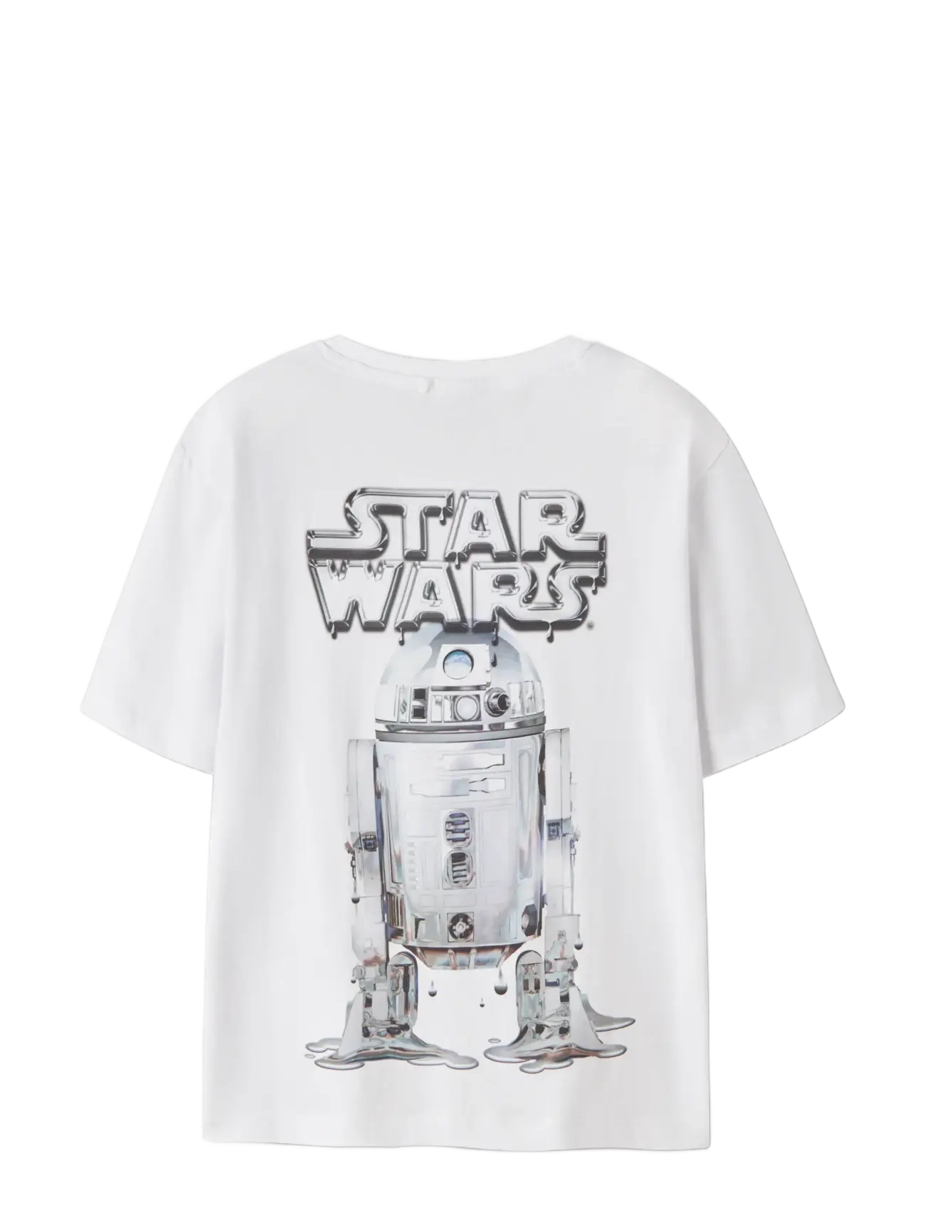 name it - NKMFRODE STARWARS SS NREG TOP BFU - kortærmede t-shirts - bright white - 2