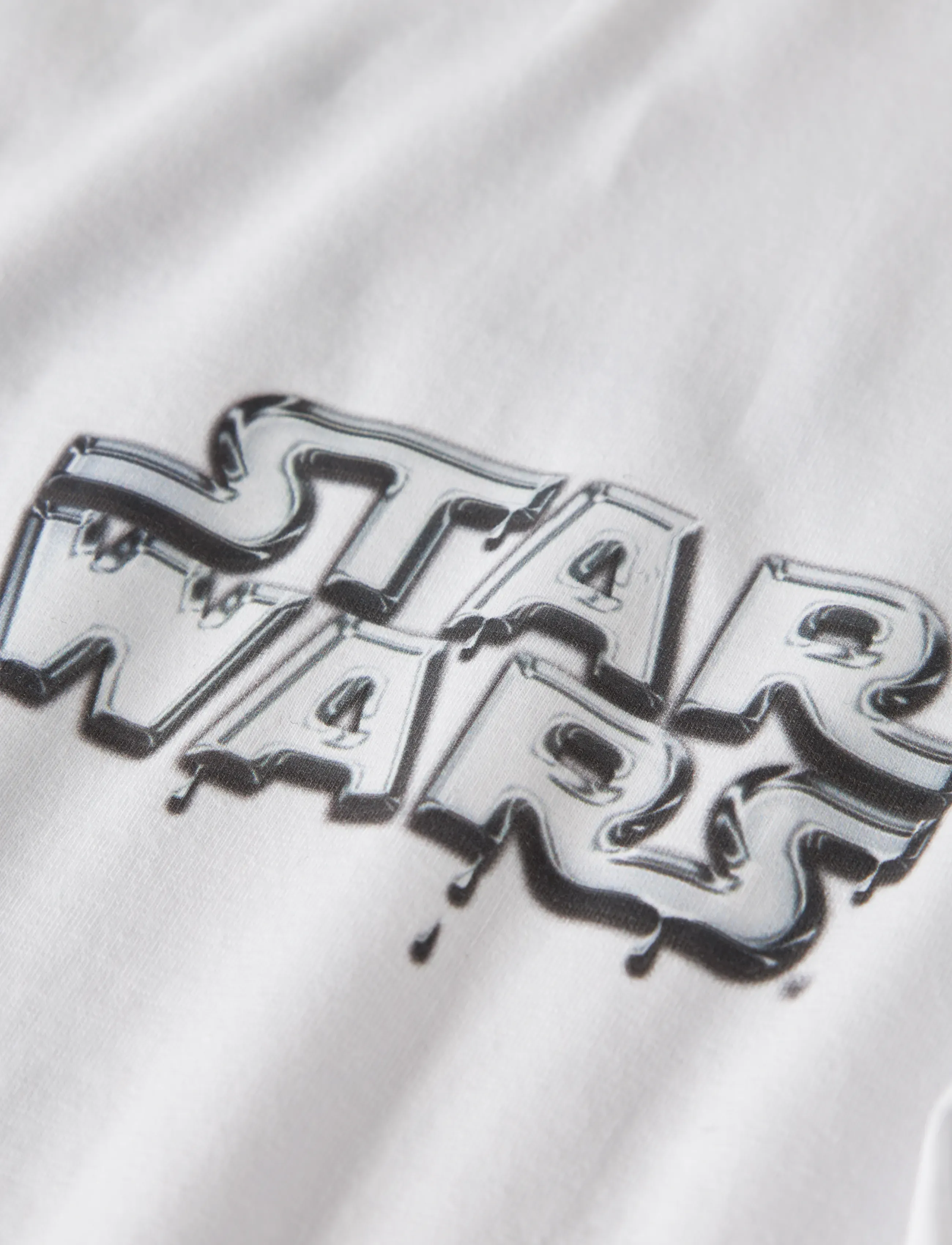 name it - NKMFRODE STARWARS SS NREG TOP BFU - kortærmede t-shirts - bright white - 4