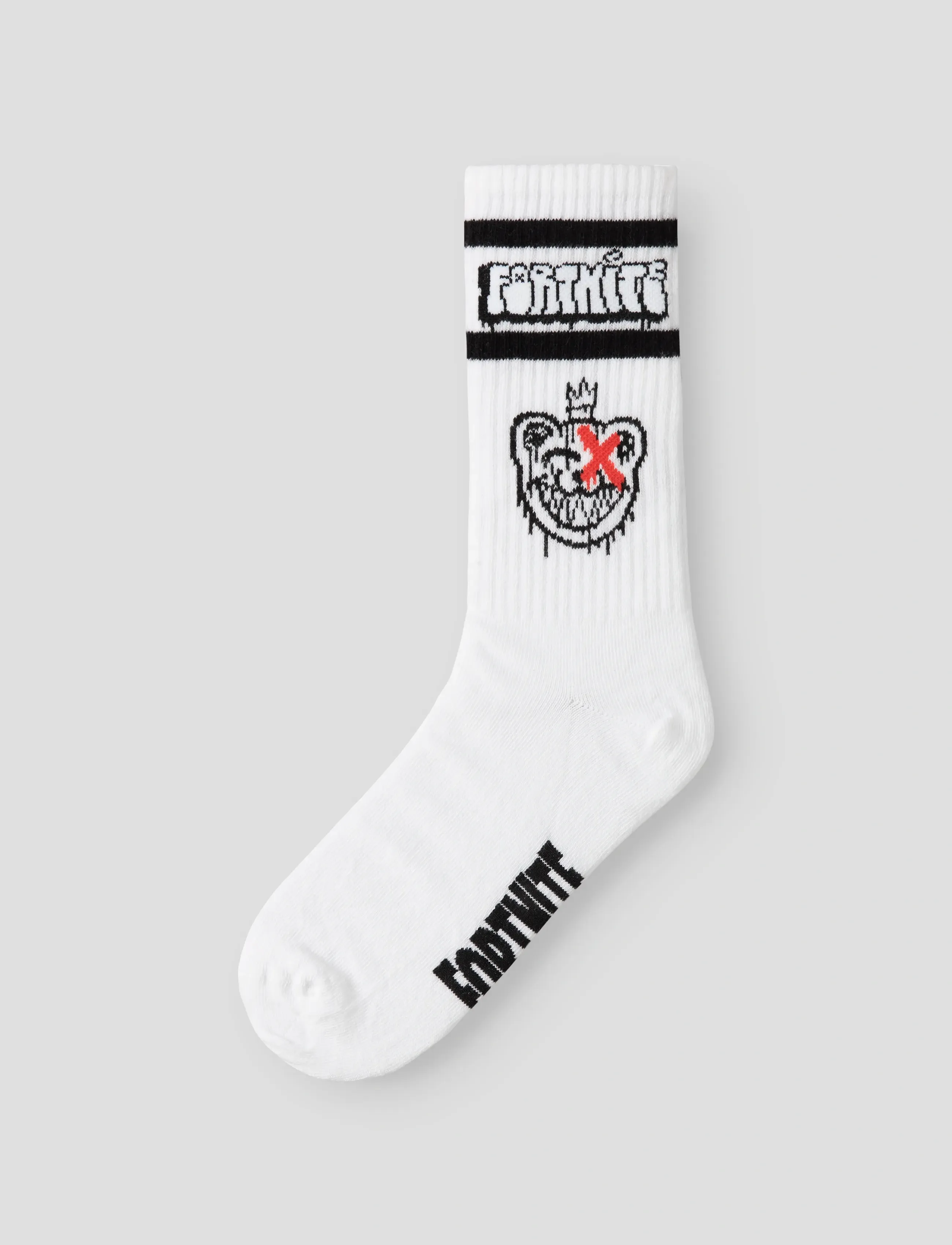 name it - NKMFINLO FORTNITE 3P TENNISSOCK BFU - bright white - 4