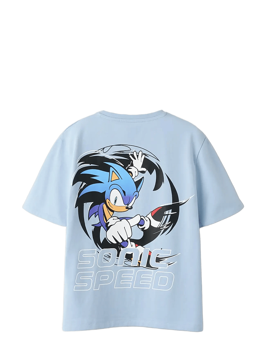 name it - NKMFITUS SONIC SS NREG TOP BOX SKY - kurzärmelige - blue fog - 2
