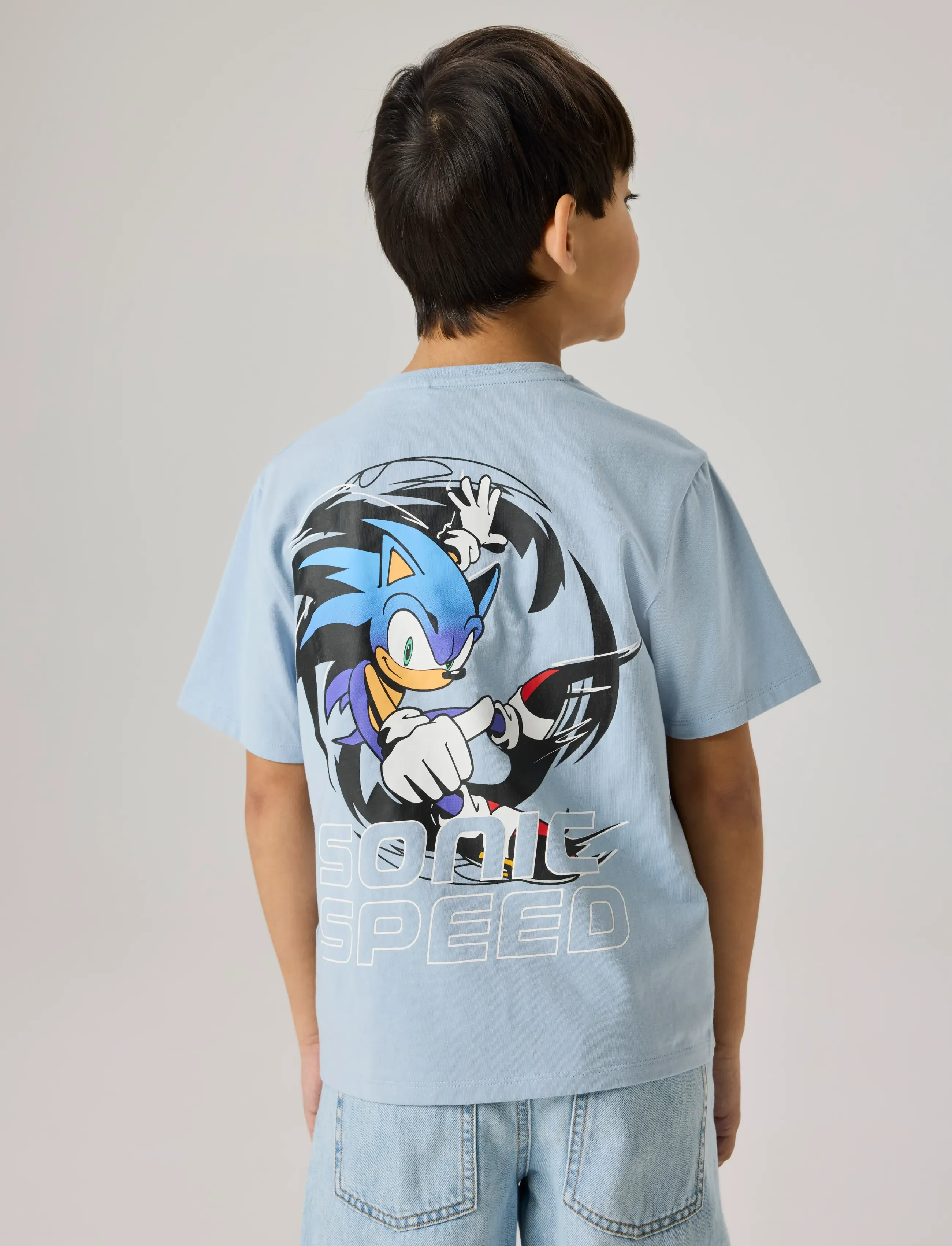 name it NKMFITUS SONIC SS NREG TOP BOX SKY - Topid ja T-särgid - BLUE FOG / blue