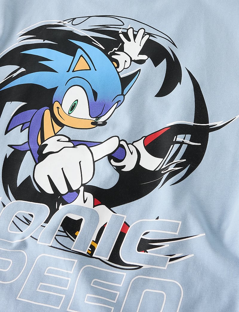 name it - NKMFITUS SONIC SS NREG TOP BOX SKY - lühikeste varrukatega t-särgid - blue fog - 4
