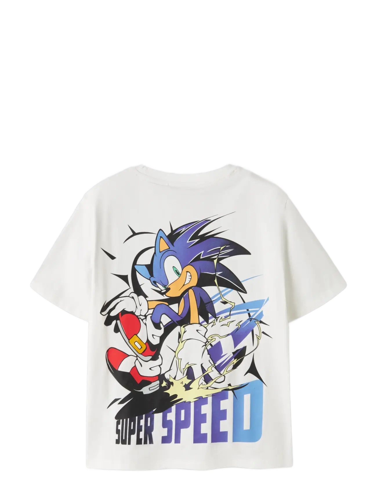 name it - NKMFITUS SONIC SS NREG TOP BOX SKY - short-sleeved t-shirts - bright white - 2