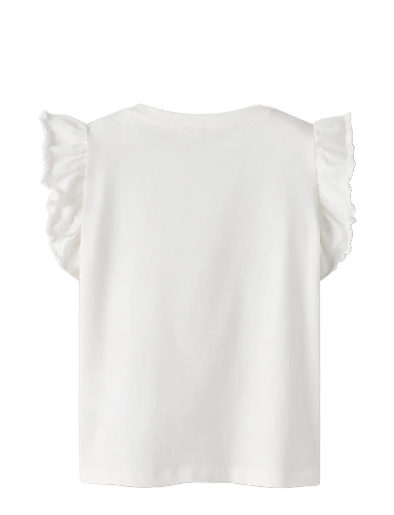 name it - NMFDYBBA SS TOP - marškinėliai trumpomis rankovėmis - bright white - 1