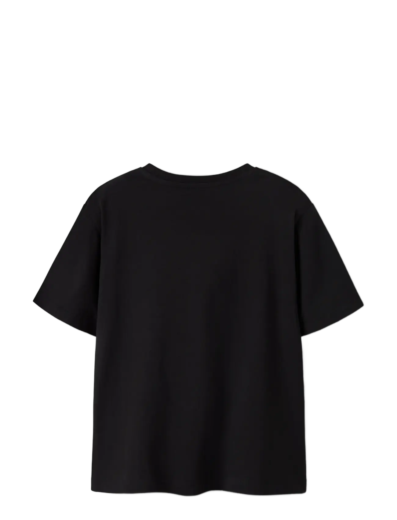 name it - NKMMALIM ONEP SS NREG TOP BOX BFU - kurzärmelige - black - 1