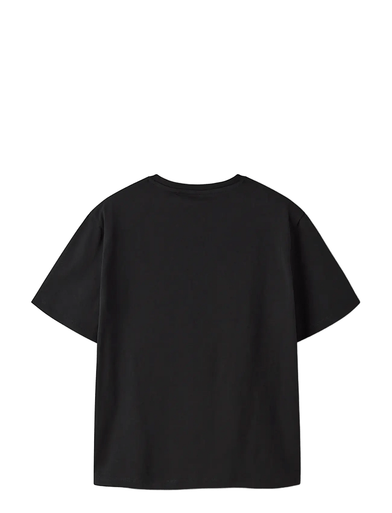 name it - NKMMULLER PS SS NREG TOP BFU - kurzärmelige - black - 1