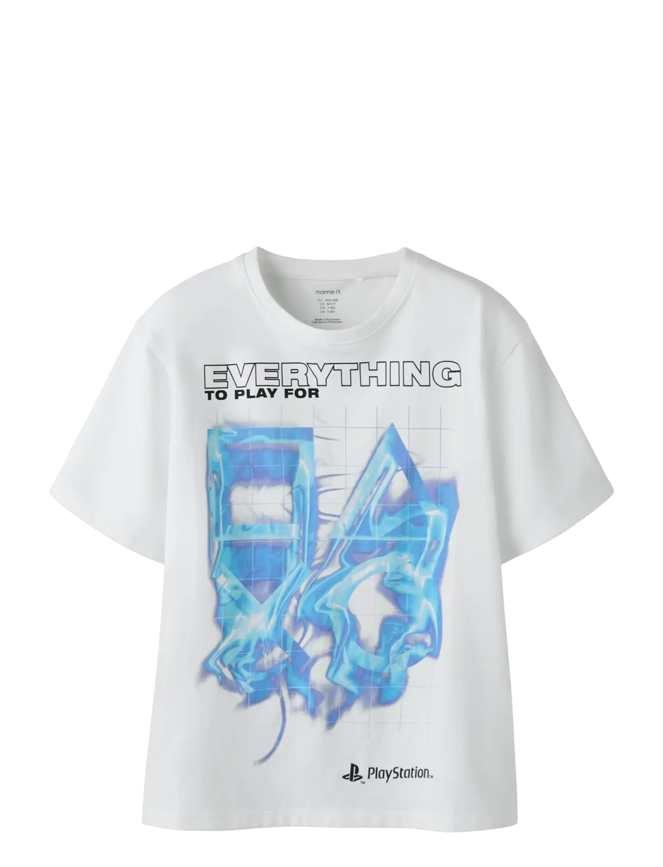 name it NKMMULLER PS SS NREG TOP BFU - Nýkomið - BRIGHT WHITE / white