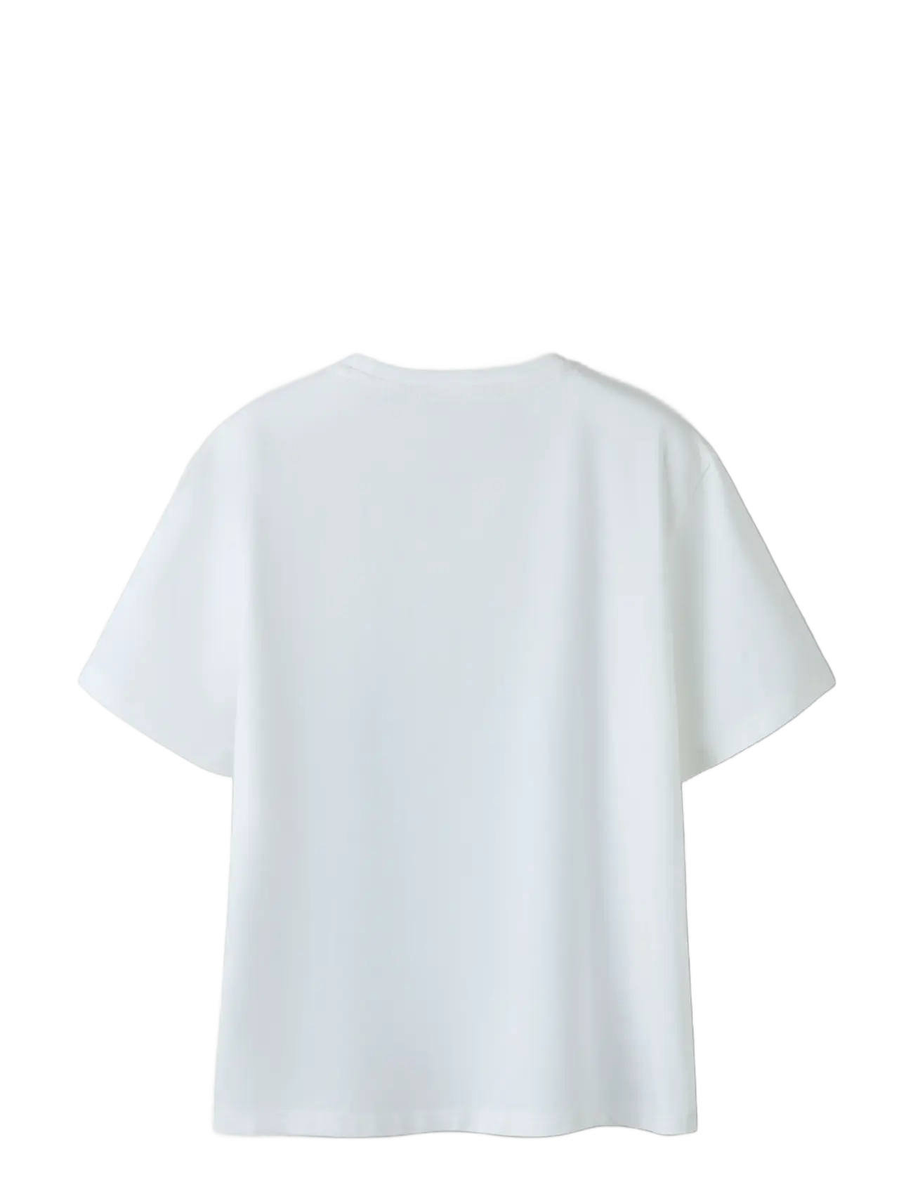 name it - NKMMULLER PS SS NREG TOP BFU - kurzärmelige - bright white - 1