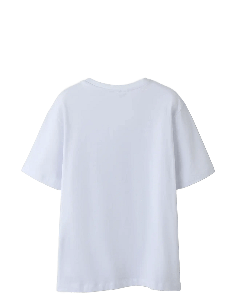 name it - NKMMASE MINECRAFT SS NREG TOP NOOS BFU - kortærmede t-shirts - bright white - 1
