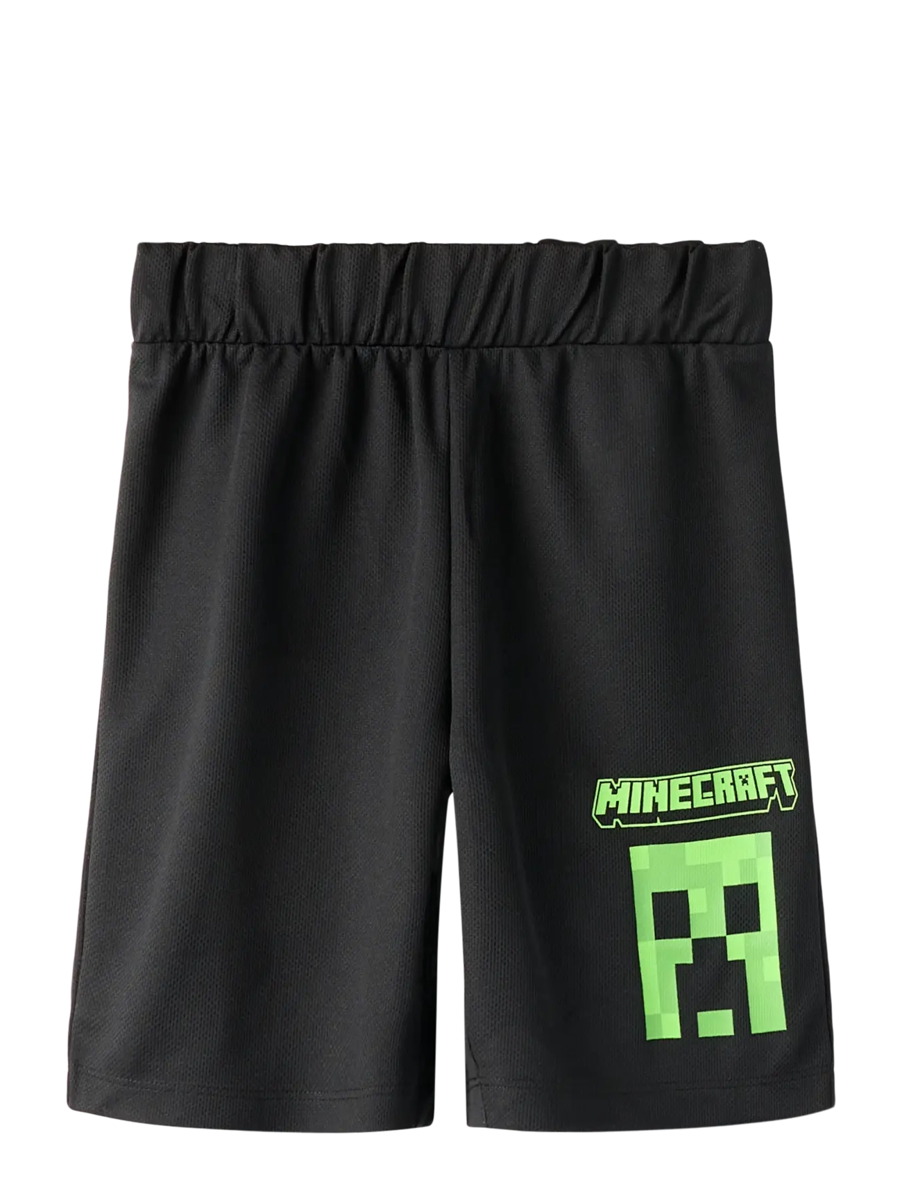 name it NKMMALI MINECRAFT NREG POLY SHORTS BFU - Sportshorts - BLACK / black