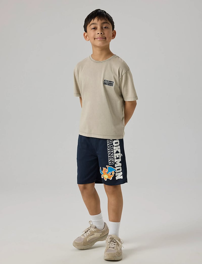 name it - NKMMORIS POKEMON NREG POLY SHORTS SKY - sport-shorts - navy blazer - 2