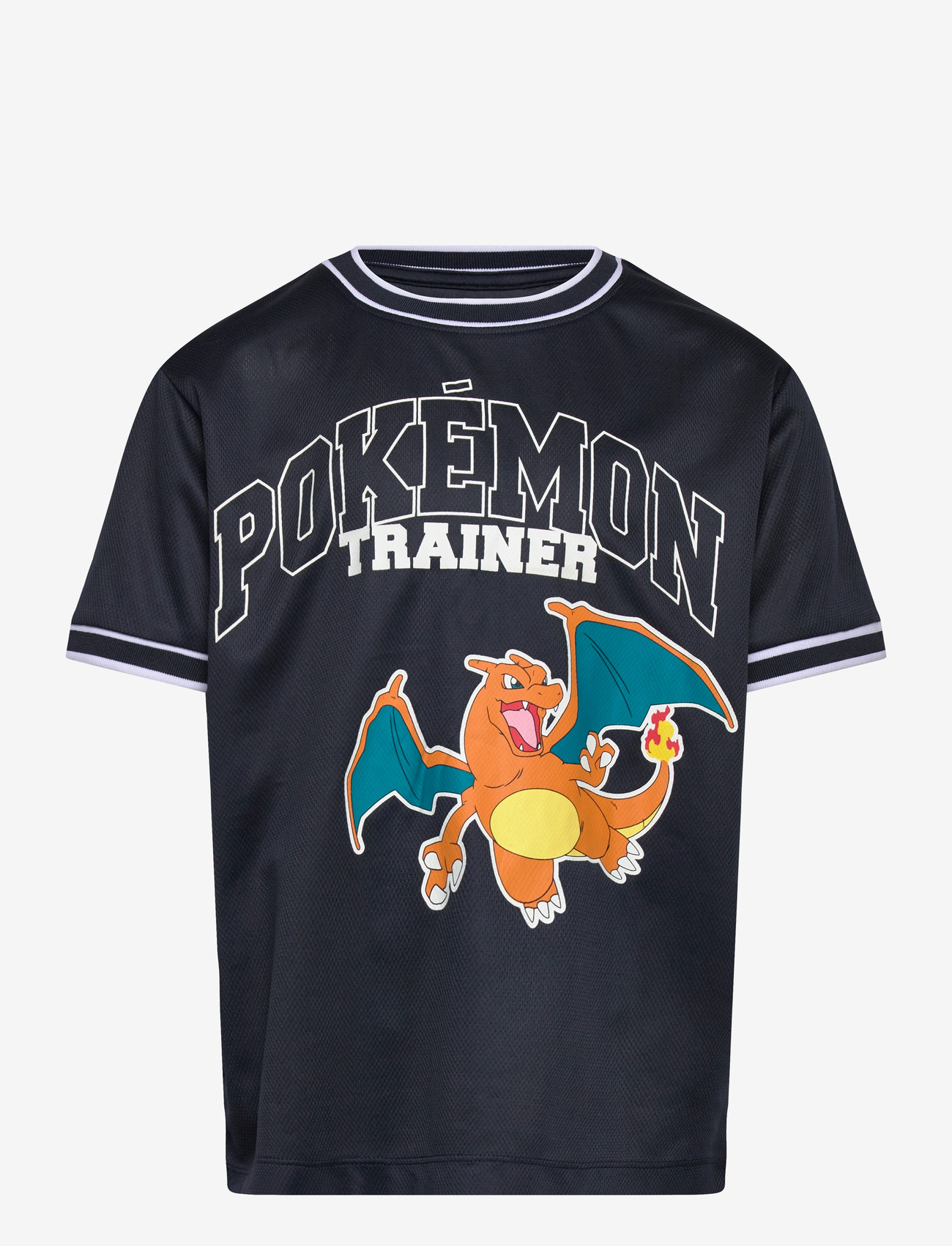 name it - NKMMORIS POKEMON NREG POLY SS TOP SKY - kortærmede t-shirts - navy blazer - 0