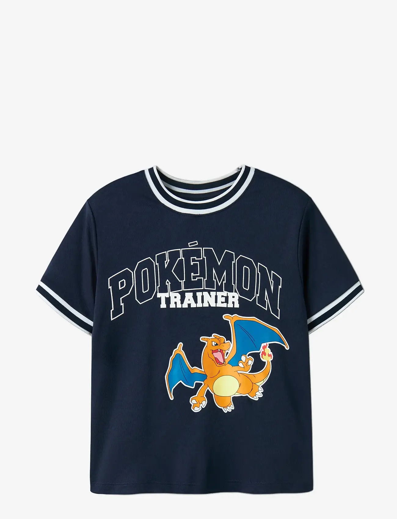 name it - NKMMORIS POKEMON NREG POLY SS TOP SKY - kortærmede t-shirts - navy blazer - 2