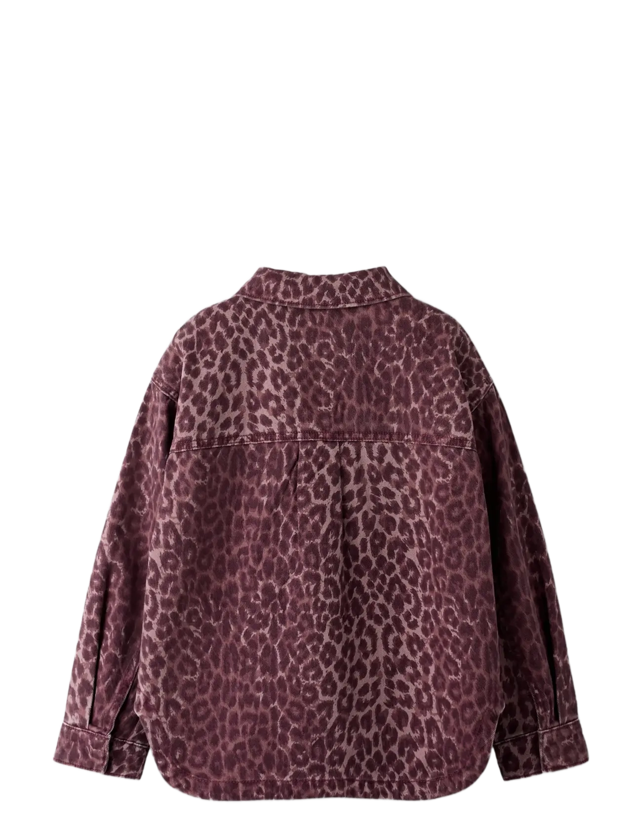 name it - NKFLEO TWILL SHACKET 4002-TD - sommerschnäppchen - burgundy - 2