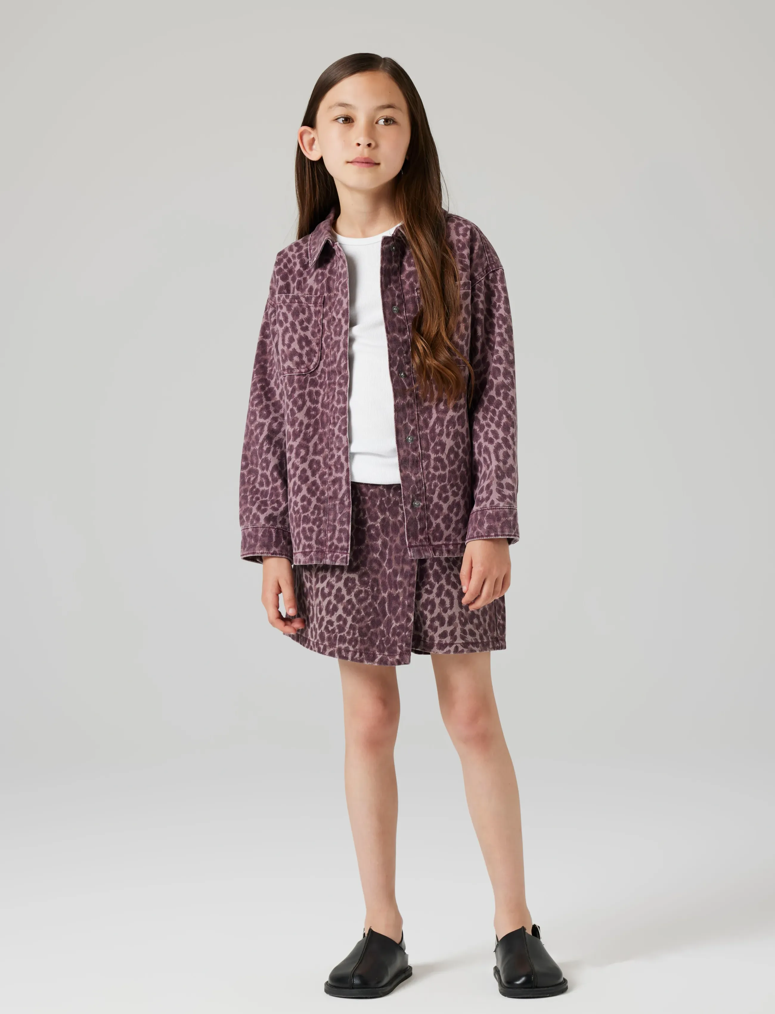 name it - NKFLEO TWILL SHACKET 4002-TD - sommerschnäppchen - burgundy - 3