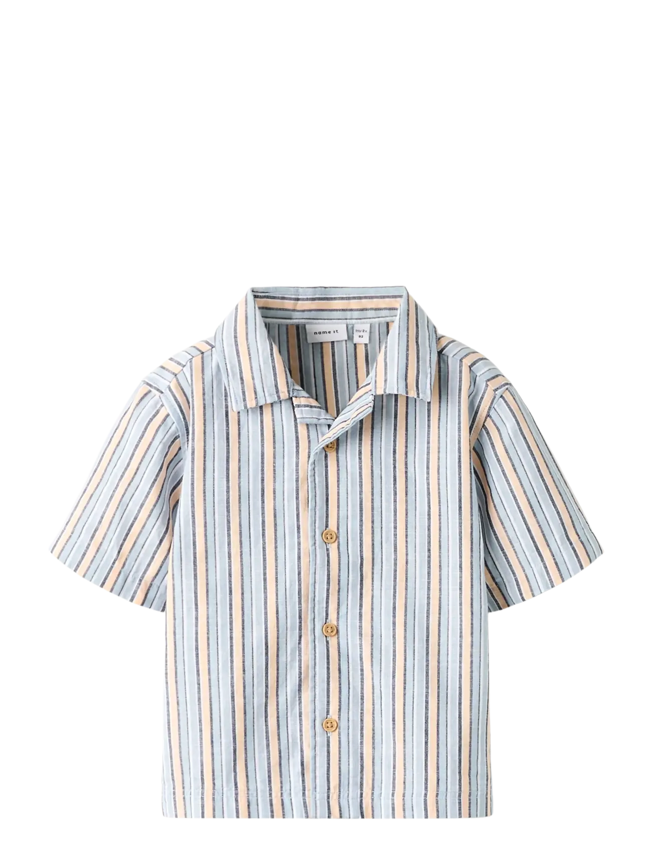 name it NMMFIORE SS NREG SHIRT - Vêtements - BLUE FOG / multi