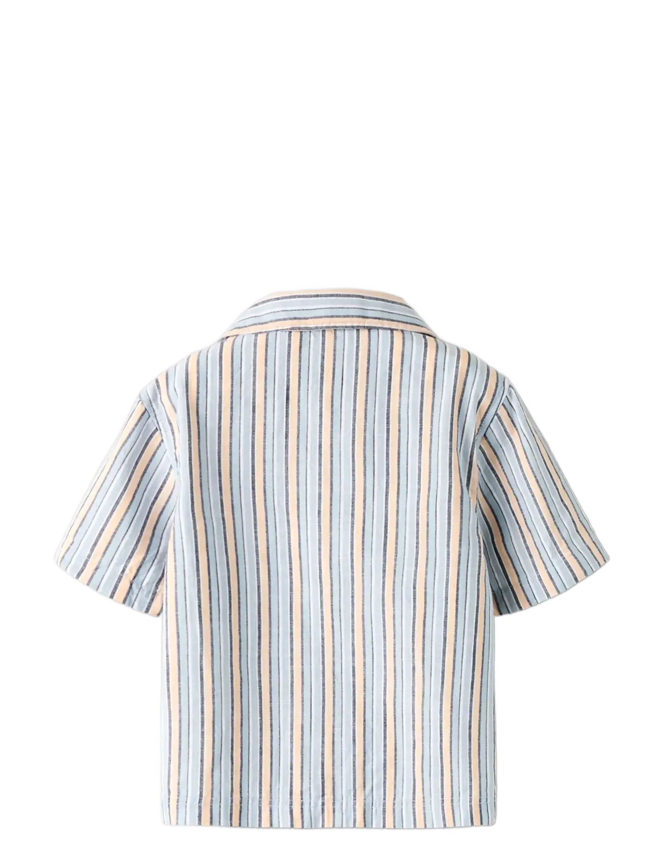 name it - NMMFIORE SS NREG SHIRT - lühikeste varrukatega särgid - blue fog - 1
