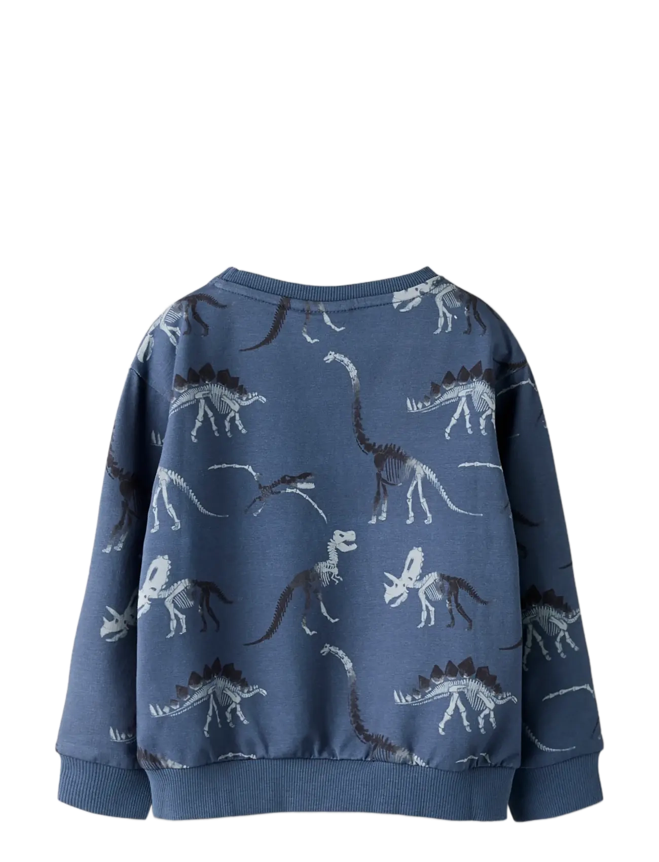 name it - NMMFABIA LS NREG SWEAT UNB - sweatshirts & hættetrøjer - vintage indigo - 1
